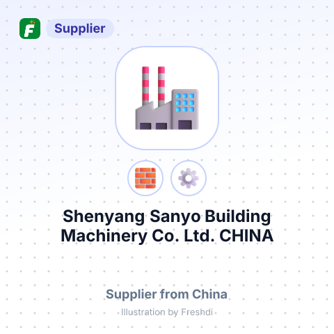 Shenyang Sanyo Building Machinery Co., Ltd. CHINA – summary card, no photo uploaded yet