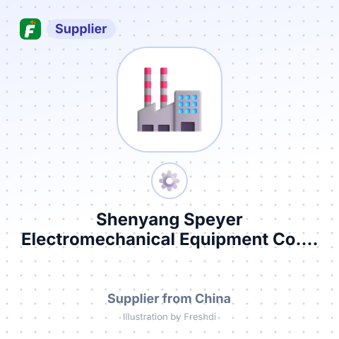 Shenyang Speyer Electromechanical Equipment Co.... – summary card, no photo uploaded yet