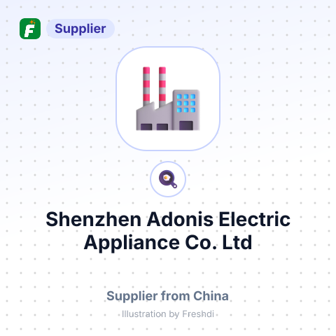 Shenzhen Adonis Electric Appliance Co., Ltd – summary card, no photo uploaded yet