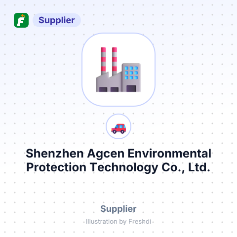 Shenzhen Agcen Environmental Protection Technology Co., Ltd. – summary card, no photo uploaded yet