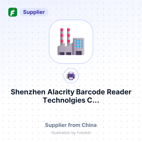 Shenzhen Alacrity Barcode Reader Technolgies C... – summary card, no photo uploaded yet