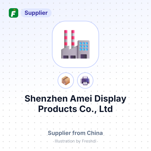 Shenzhen Amei Display Products Co., Ltd – summary card, no photo uploaded yet