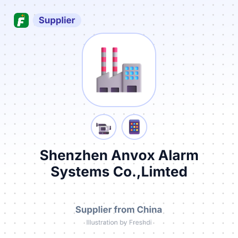 Shenzhen Anvox Alarm Systems Co.,Limted – summary card, no photo uploaded yet