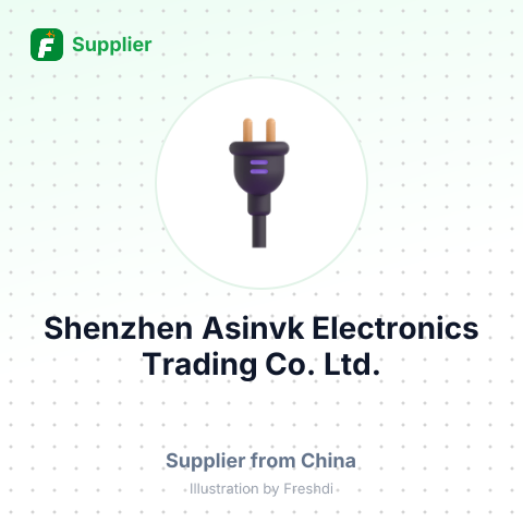 Shenzhen Asinvk Electronics Trading Co., Ltd. – summary card, no photo uploaded yet