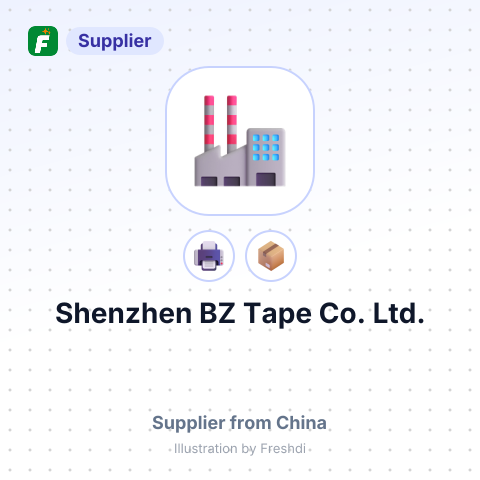 Shenzhen BZ Tape Co., Ltd. – summary card, no photo uploaded yet