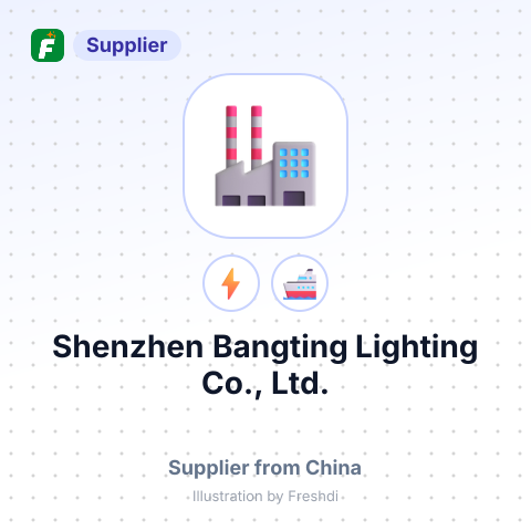 Shenzhen Bangting Lighting Co., Ltd. – summary card, no photo uploaded yet