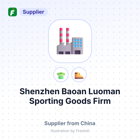 Shenzhen Baoan Luoman Sporting Goods Firm – summary card, no photo uploaded yet