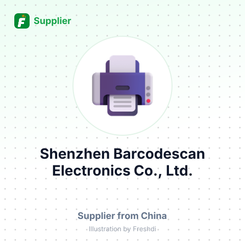 Shenzhen Barcodescan Electronics Co., Ltd. – summary card, no photo uploaded yet