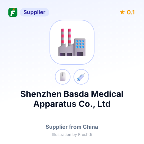 Shenzhen Basda Medical Apparatus Co.,   Ltd  – summary card, no photo uploaded yet