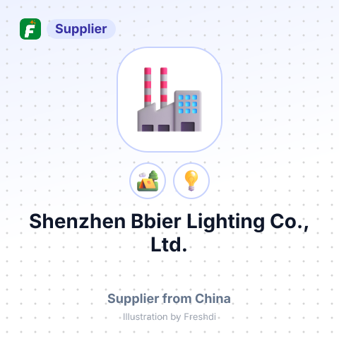 Shenzhen Bbier Lighting Co., Ltd. – summary card, no photo uploaded yet