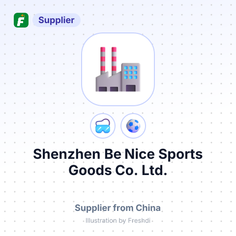 Shenzhen Be Nice Sports Goods Co., Ltd. – summary card, no photo uploaded yet