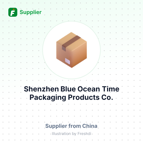 Shenzhen Blue Ocean Time Packaging Products Co., Ltd. – summary card, no photo uploaded yet