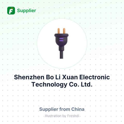 Shenzhen Bo Li Xuan Electronic Technology Co., Ltd. – summary card, no photo uploaded yet