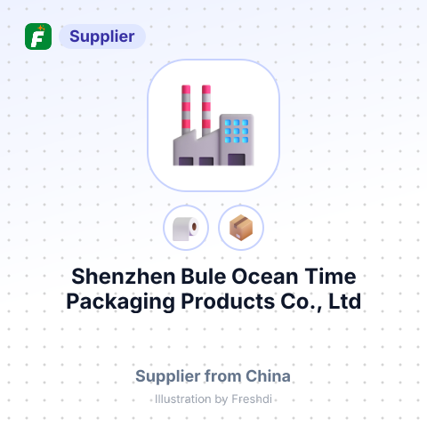 Shenzhen Bule Ocean Time Packaging Products Co., Ltd – summary card, no photo uploaded yet