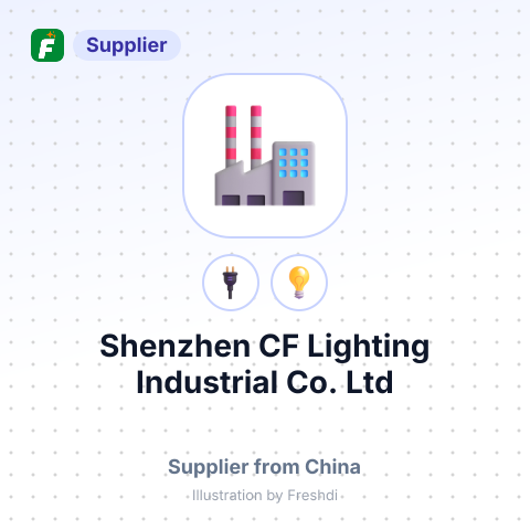 Shenzhen CF Lighting Industrial Co., Ltd – summary card, no photo uploaded yet