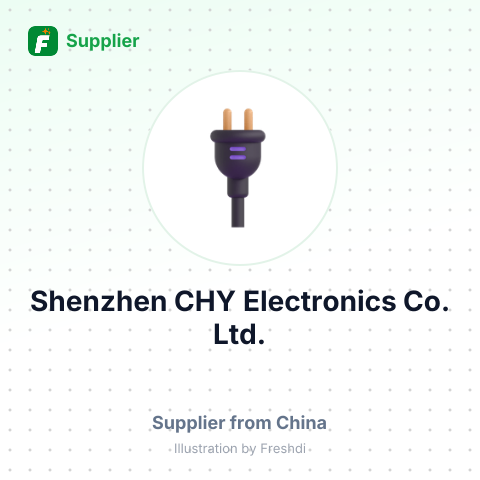 Shenzhen CHY Electronics Co., Ltd. – summary card, no photo uploaded yet