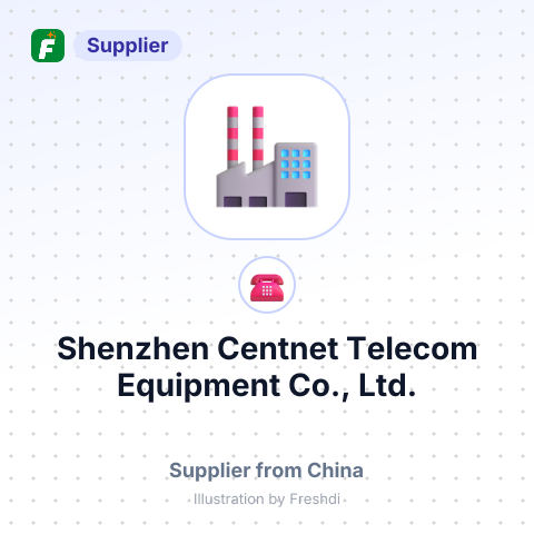 Shenzhen Centnet Telecom Equipment Co., Ltd. – summary card, no photo uploaded yet