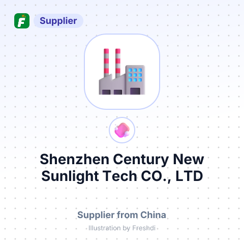 Shenzhen Century New Sunlight Tech CO., LTD – summary card, no photo uploaded yet