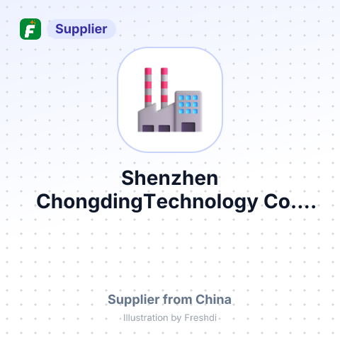 Shenzhen ChongdingTechnology Co., Ltd – summary card, no photo uploaded yet