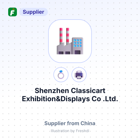 Shenzhen Classicart Exhibition&Displays Co,.Ltd. – summary card, no photo uploaded yet