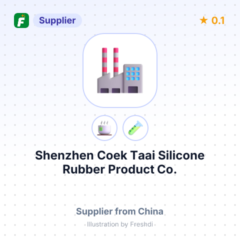 Shenzhen Coek Taai Silicone Rubber Product Co., Ltd. – summary card, no photo uploaded yet