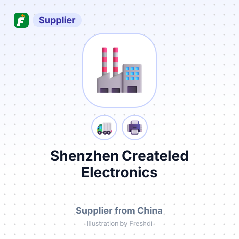Shenzhen Createled Electronics – summary card, no photo uploaded yet