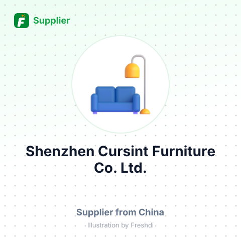Shenzhen Cursint Furniture Co., Ltd. – summary card, no photo uploaded yet