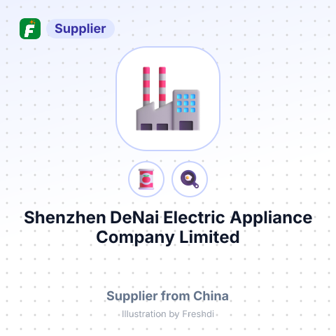 Shenzhen DeNai Electric Appliance Company Limited – summary card, no photo uploaded yet
