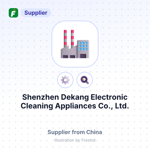 Shenzhen Dekang Electronic Cleaning Appliances Co., Ltd. – summary card, no photo uploaded yet