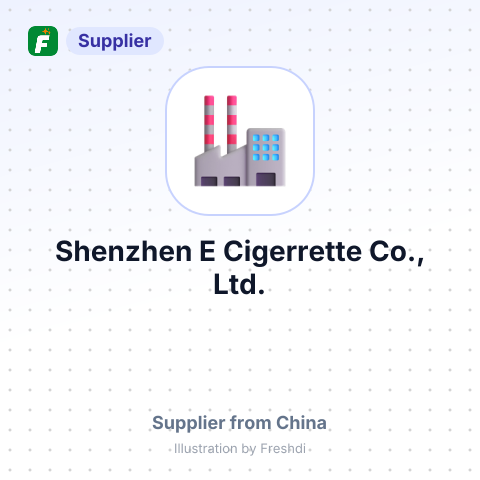 Shenzhen E Cigerrette Co., Ltd. – summary card, no photo uploaded yet