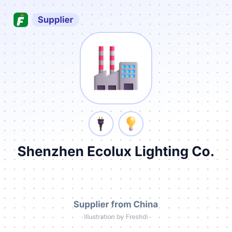 Shenzhen Ecolux Lighting Co. – summary card, no photo uploaded yet