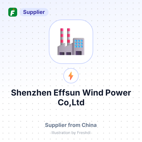 Shenzhen Effsun Wind Power Co,Ltd – summary card, no photo uploaded yet