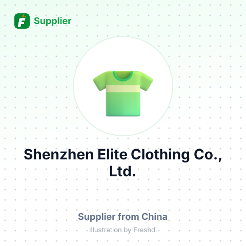 Shenzhen Elite Clothing Co., Ltd. – summary card, no photo uploaded yet