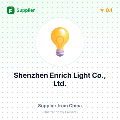 Shenzhen Enrich Light Co., Ltd.  – summary card, no photo uploaded yet