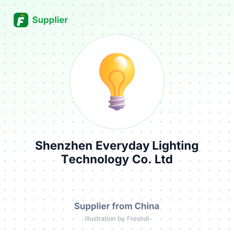 Shenzhen Everyday Lighting Technology Co.,Ltd – summary card, no photo uploaded yet