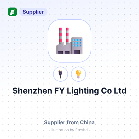 Shenzhen FY Lighting Co Ltd – summary card, no photo uploaded yet