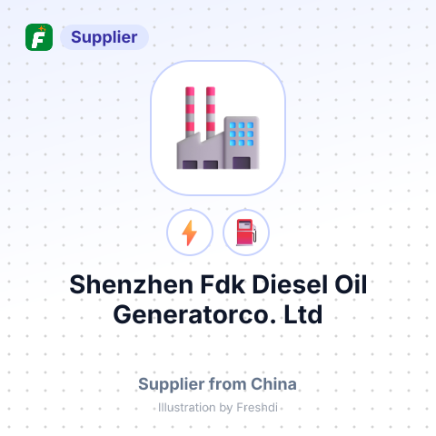Shenzhen Fdk Diesel Oil Generatorco., Ltd – summary card, no photo uploaded yet