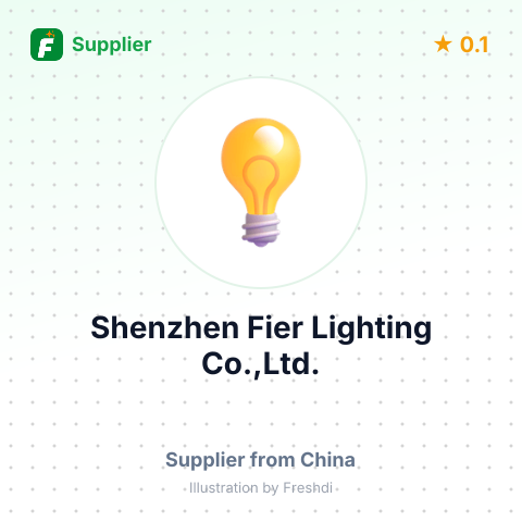 Shenzhen Fier Lighting Co.,Ltd.  – summary card, no photo uploaded yet