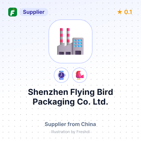 Shenzhen Flying Bird Packaging Co., Ltd. – summary card, no photo uploaded yet