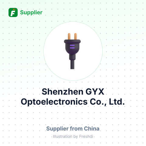 Shenzhen GYX Optoelectronics Co., Ltd. – summary card, no photo uploaded yet