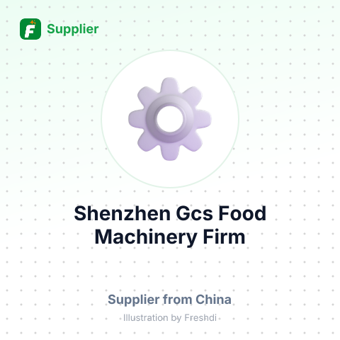 Shenzhen Gcs Food Machinery Firm – summary card, no photo uploaded yet