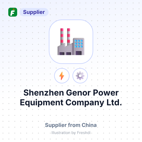 Shenzhen Genor Power Equipment Company Ltd. – summary card, no photo uploaded yet