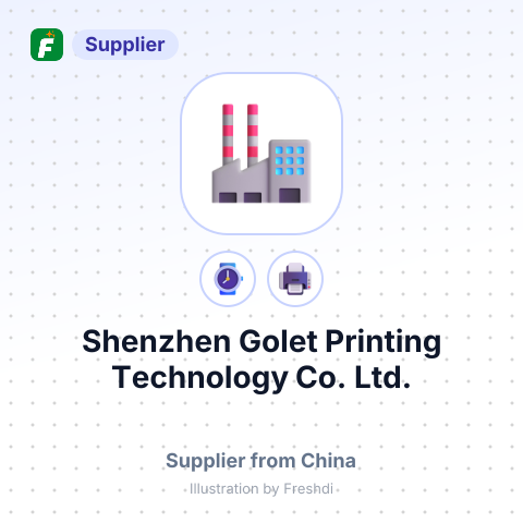 Shenzhen Golet Printing Technology Co., Ltd. – summary card, no photo uploaded yet