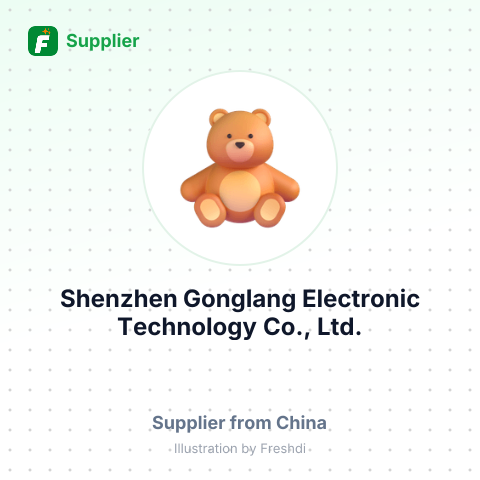 Shenzhen Gonglang Electronic Technology Co., Ltd. – summary card, no photo uploaded yet