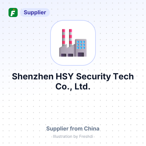 Shenzhen HSY Security Tech Co., Ltd. – summary card, no photo uploaded yet
