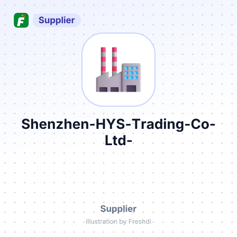Shenzhen HYS Trading Co., Ltd. – summary card, no photo uploaded yet