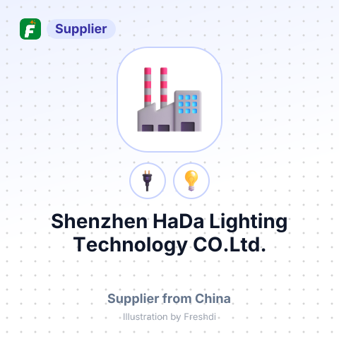 Shenzhen HaDa Lighting Technology CO.Ltd. – summary card, no photo uploaded yet