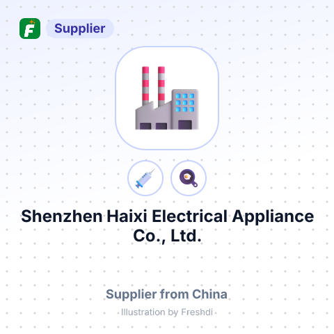 Shenzhen Haixi Electrical Appliance Co., Ltd. – summary card, no photo uploaded yet