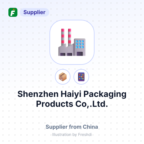 Shenzhen Haiyi Packaging Products Co,.Ltd. – summary card, no photo uploaded yet