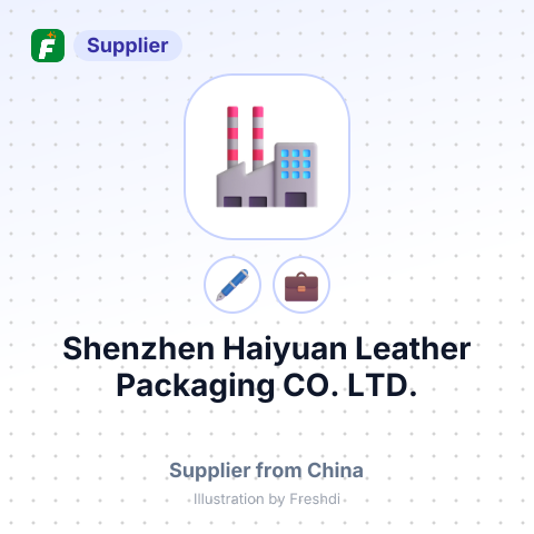 Shenzhen Haiyuan Leather Packaging CO.,LTD. – summary card, no photo uploaded yet